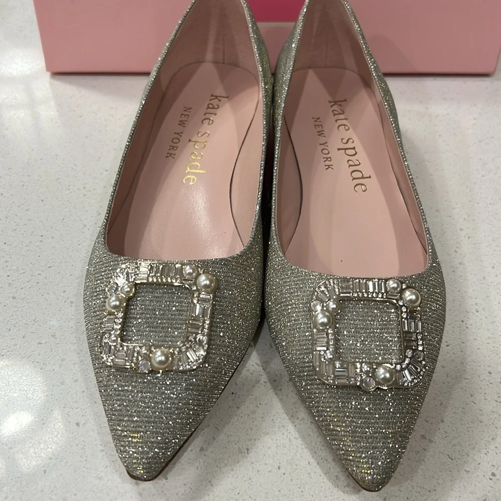 Kate spade New York Buckle Up Slip On Flats